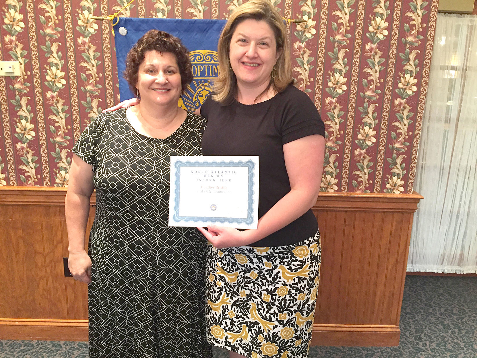 Soroptimist member receives award